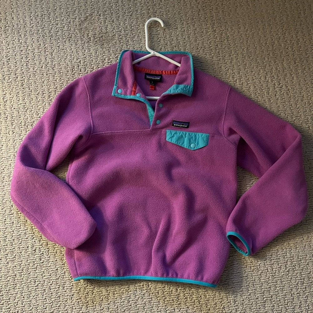 Patagonia Women's Purple Fleece Sweater
